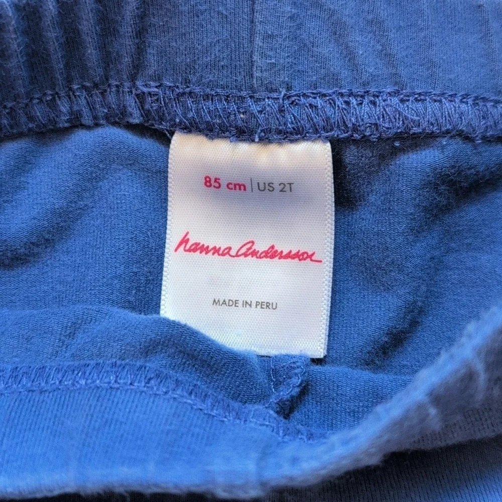Hanna Andersson 2T Blue Capris